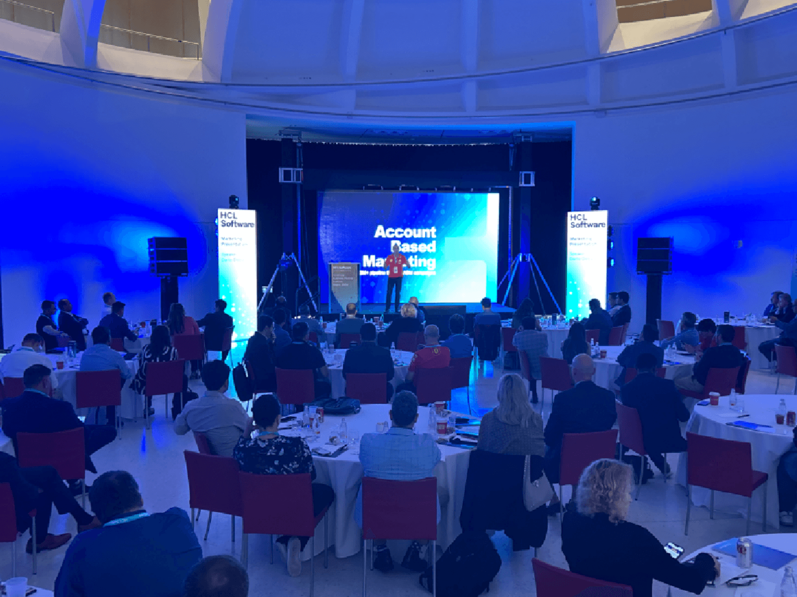 HCL corporate conference produced and live streamed by Miami Sound Rental