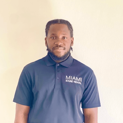Miami Sound Rental production technician 1