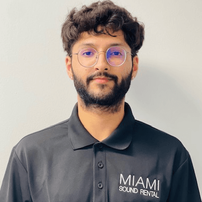 Miami Sound Rental production technician 2