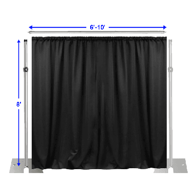 8' Pipe and Drape Bundle