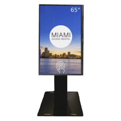 65" Vertical Premium Touchscreen Truss Bundle