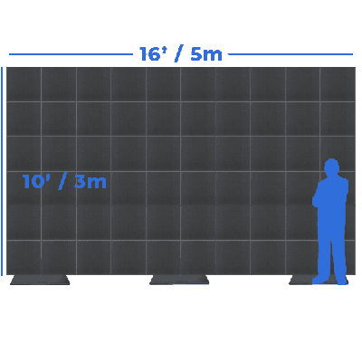 Frameless Medium Video Wall Bundle- Ultra High Res